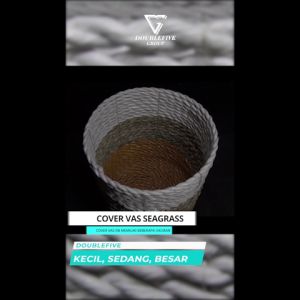Keranjang Anyaman isi 3 / Cover Pot Seagrass (size 201715)