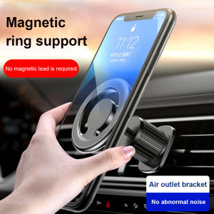 Car Phone Holder Universal Car Mobile Phone Support Bracket Magnetic 360 Degree Rotating Accessories for iPhone 14/13