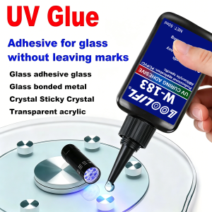 1-5Pcs High Strength 183 UV Resin Glue Quick-Drying UV Curing Clear Hard Epoxy Resin Glue For Jewelry Crystal Diy Glass Repair