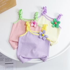 Tagkita | Flower Stylish Stripe Baby Vest
