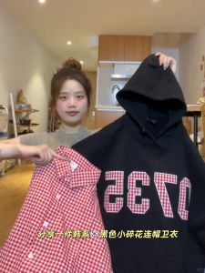 Korean Style Thickened Hoodie Sweatshirt Womens Autumn Winter Casual Outerwear Couples Clothing Street Fashion Hip Hop Black