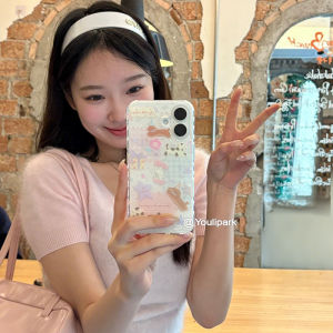 Ốp Lưng iPhone 16 pro Max Toàn Diện Dễ Thương Có Họa Tiết Sọc Và Ngôi Sao Ốp Lưng Bảo Vệ Bằng Silicon Cho Apple 17 pro Max