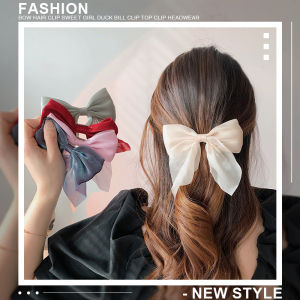 Super Fairy Shimmer Fantasy Bow Knot Hairpin Sweet Girl Duckbill Clip Top Clip Headdress