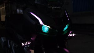 LUXIMOS Lampu Alis 30CM RGB DRL Sein Mode Running Turning Welcome Neon DB1 - NINE AUTOSERIES
