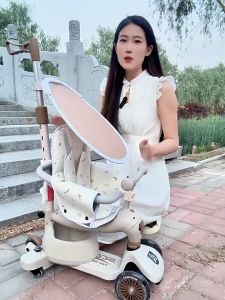 Xe scooter xe trượt xe đẩy 6 trong 1 có đèn phát sáng dành cho trẻ em