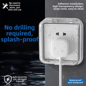 Waterproof Splash Guard for Switch Sockets