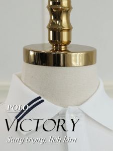 Tặng Kèm Hộp Quà - Áo Polo nam thêu cao cấp SIXMEN VICTORY - polo vải cá sấu cotton CVC thoáng mát nam tính