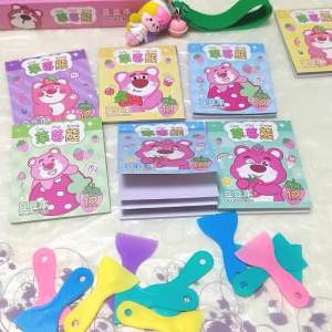 Cuốn Sổ Sticker Gấu Dâu Lotso Combo 6 cuốn-10 cuốn Siêu Dễ Thương Siêu Cute
