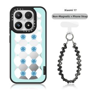 Smyideal | Magnetic Diamond Flower Design Premium Xiaomi 17promax Phone Case