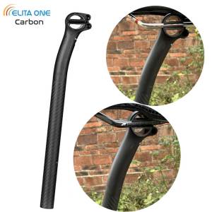 Elitaone Carbon Fiber Seat Post Setback 20mm Universal Cho Xe Đạp Địa Hình/xe Đạp Đường Trường Tương Thích Với Đường Kính Ống Yên Xe 254/272/309/316mm