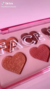 PINKFLASH OhMyLove 4 in 1 Multiple Face Palette Eyeshadow & Blush & Highlighter & Contour