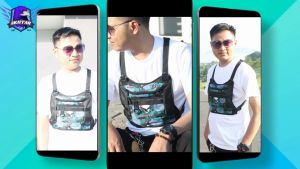 TAS DADA PRIA TERBARU / TAS DADA PRIA TERBARU MOTIF PRINTING / CHEST BAG AKHTAR TERBARU CHEST RIG BAG