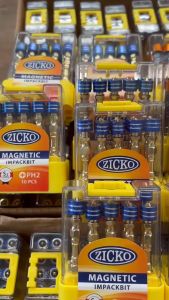 ดอกไขควงแฉก ดอกไขควงปลอกแม่เหล็ก COSA ขนาด 65 มิล ดอกไขควงหัวแฉก กล่อง 10 ชิ้น สินค้าดีมีคุณภาพราคาจากโรงานอายุการใช้งานยาวสินค้าคงทน