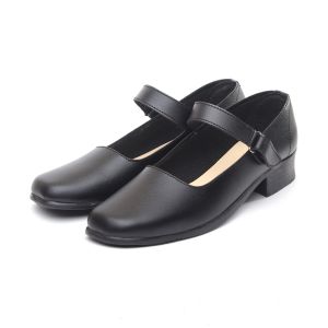 Salvora sepatu formal hitam let 3cm/ sepatu paskibraka