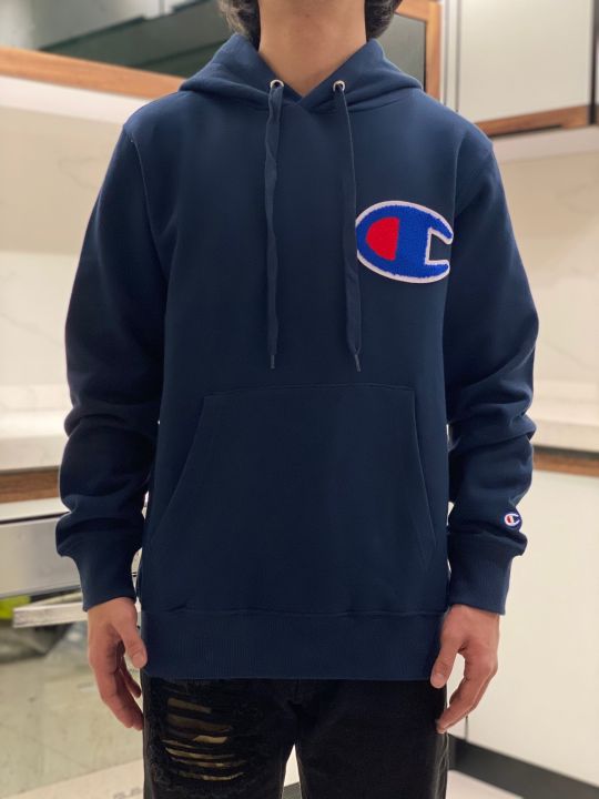 champion sweater big c jacket