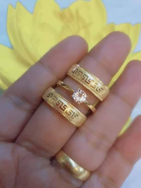 0003 18k Gold Couple Ring With Free Engagement Lazada PH 0003-18k-gold-couple-ring-with-free-engagement-lazada-ph