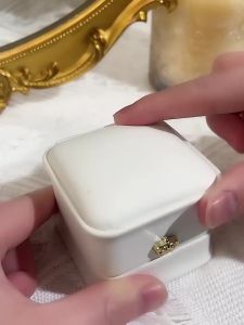anenjery | Nhẫn Hoa Zircon Điều Chỉnh Được ANENJERY Dành Cho Nữ Kiểu Dáng Công Chúa Đơn Giản Phụ Kiện Thời Trang Nhẫn Cocktail Đồng Thau Quà Tặng