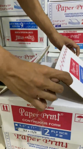 Paperpryns Kertas Continuous Form 2PLY NCR 95" X 11"/3 (Bagi 3)