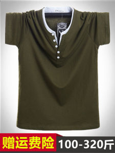 Loose Cotton Short Sleeve T-Shirt Mens Summer Fashion plus Size Base Layer Shirt Outerwear Casual Breathable Geometric Print