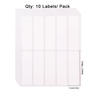 No-Iron Labels Wash Writable Self Adhesive Clothing Name Label And Permanent Fabric Markers Pen For Daycare School Home Decor