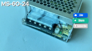Nguồn xung tổ ong thương hiệu Sinotimer MS-60-24 60W 24Vdc 2.5A SMPS hàng hãng bảo hành có giấy tờ đủ cho dự án