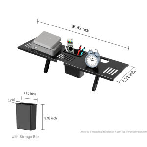 Universal Soundbar Mount No Drilling Required Space-Saving TV Top Shelf Steel Frame Computer Monitor Desktop Organizer with Box
