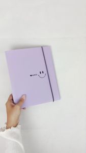 Binder A5 Karakter TOPLA 20 Lubang Warna-Warni dengan Divider Strap Kunci A5
