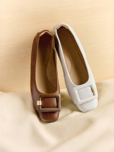 Ballet Flats for Women Leather
