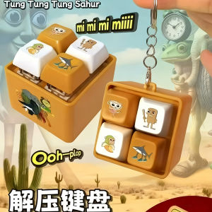 Móc Khóa AI Đạo Đàn Hải Điển Phát Sáng Giảm Áp Lực Đồ Chơi Sáng Tạo Cho Học Sinh Nam Nữ Móc Khóa Đồ Chơi Điện Tử