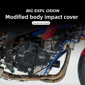 BIG EXPL OSION | Engine Crash Protection Cover for Kawasaki Ninja ZX-4RR/4R/25R GBRacing