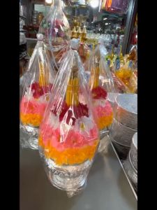 ชุดต้นเทียน โถข้าว โถแบ่งข้าว ต้นเทียนหม้อแบ่ง ต้นเทียนถวายงานบวช