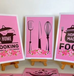 HIASAN DINDING KITCHEN DAPUR PAKET SET ISI 6 WALL DECOR QUOTE PAJANGAN DINDING DAPUR DEKORASI DINDING AESTHETIC Paparan Dinding Quote Modern Hiasan Dinding Mdf Kualitas Tinggi - Lazada