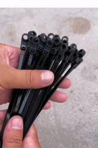 สายรัดพลาสติก Nylon Plastic Cable Ties 100ชิ้น - เคเบิ้ลไทร์ Zip