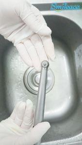 Smileace Original Dental High Speed 3 Water Spray Stainless Steel Handpiece