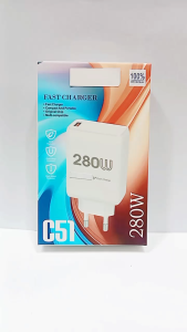 Batok Adapter 280W For RLM C51 Fast Charger Support Fast Charging Batok Kepala Casan HP Universal