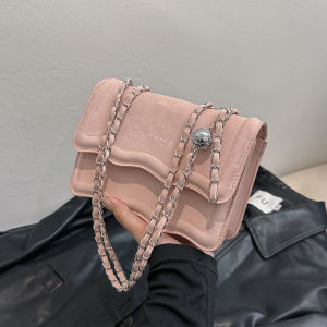 This Years Popular Fashion Velvet Trendy Small Bags Female 2024 New Arrival Summer K-style Chain Shoulder Messenger Bag Female
