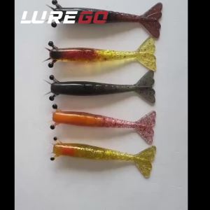 2 Chiếc Siêu Thực Tế Tôm Mồi Mềm Chậm Chìm Chống Cắt Crankbait Cho Câu Cá Nước Mặn Bãi Biển Đại Dương Đá Câu Cá Dụ