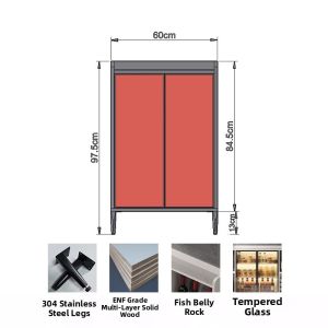 Sideboard Cabinet Ultra-Thin 15cm White Solid Wood Entrance Cabinet 20 Wine Cabinet Extremely Narrow 25 Modern Minimalist Kitchen 30 Stone Plate