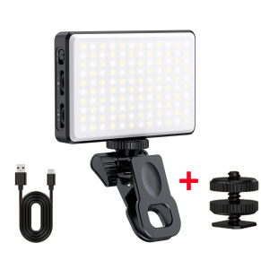 LED Selfie Light Phone Fill Light 120 LED 3000mAh Rechargeable Portable Video Light for Tiktok Vlog Video Conference Selfie