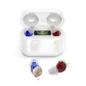 Elderly Hearing Aid Assisted Hearing Digital Display Rechargeable Wireless Sound Amplifier Ultra Small In Ear Invisible Hearing Aid