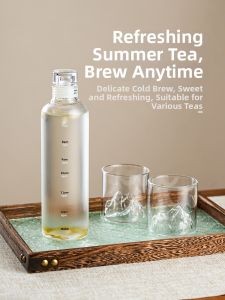 GIANXI | Summer Large Capacity Refrigerator Water Container Glass Cold Brew Tea Bottle