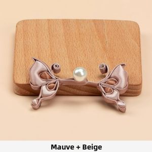 Handmade Chinese Style Butterfly Flower Button for Cheongsam Hanfu Traditional Embroidery DIY Sewing Accessories Decorative