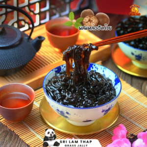 เฉาก๊วยเส้นหนึบ ขนาด 1 กิโลกรัม เกรดพรีเมี่ยม