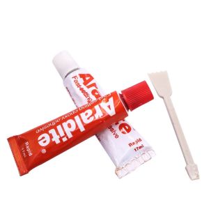 Araldite AB High Strength Jewelry Epoxy Glue 5 Minute Quick Set Adhesive For Jade Plastic Crystal And Metal Repair