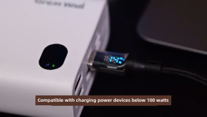 SAVE Super Fast Charging Cable Digital Display Quick Charger USB A Type C Data Cable Data Transfer Kabel Pengecas Laju CC05