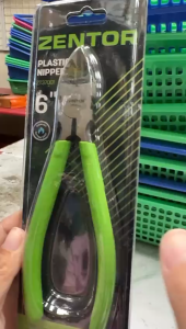 Tang Potong 5 inch dan 6 inch Plastic Cutter Flat Blade Zentor