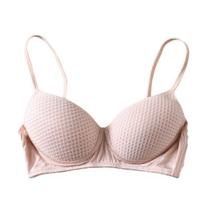 Silk Time 100% Mulberry Silk Bra สไตล์เรียบง่ายไม่มีร่องรอย Breathable รวบรวมลื่น Plus ขนาดชุดชั้นในสําหรับหญิงสาว