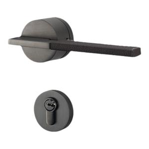 YAGEMAN | Leather Door Lock Silent Magnetic Luxury