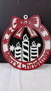 Dekorasi Natal Kayu