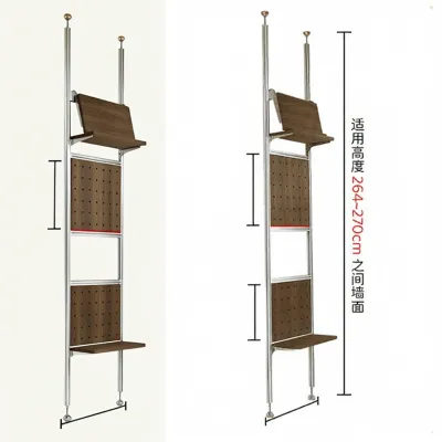 ZUNYU | Free Punching Ceiling to Floor Hole Board Shelving